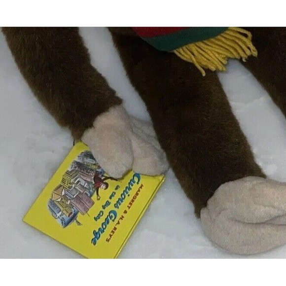 24 Inch Macy's Limited Edition Curious George In the Big Plush With Book - Picture 4 of 11